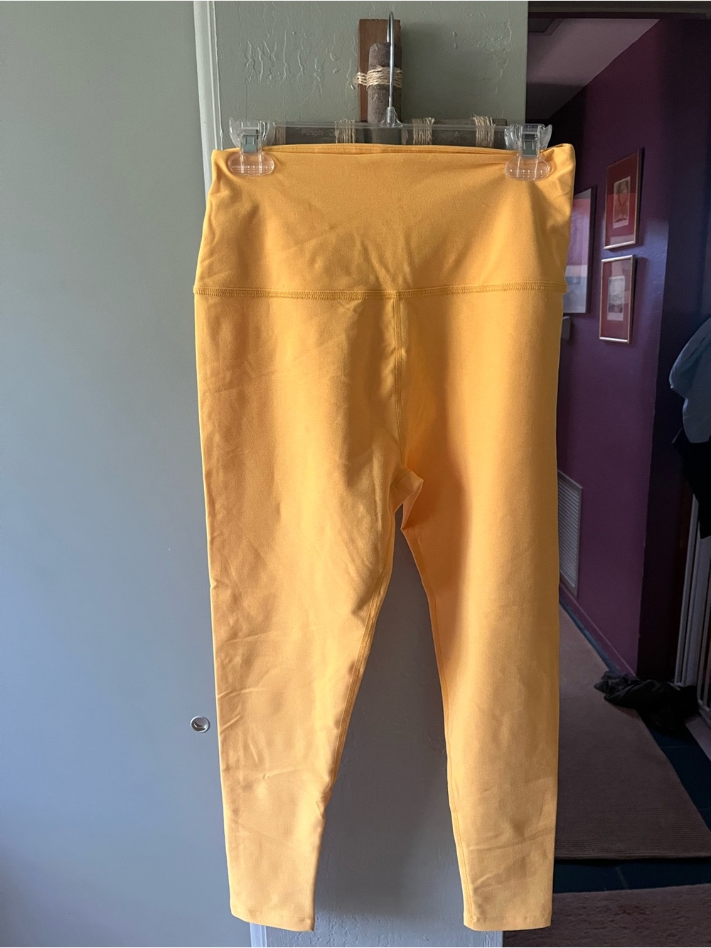 Beyond Yoga Yellow XL High-Rise Leggings